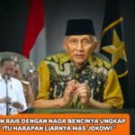 Amien Rais Soroti Harapan Jokowi terhadap Perkembangan PSI