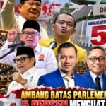 Ambang Batas Parlemen 5 Persen Menguat, Partai Politik Kecil Hadapi Tantangan Lebih Besar Menuju Pemilu 2029