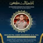 Dittipidsiber Bareskrim Polri Sampaikan Duka Cita atas Wafatnya Brigjen Pol Andri Sudarmadi