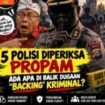 Lima Polisi Diperiksa Propam Polda Bali, Dugaan Backing Kriminal Jadi Sorotan