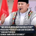 Prabowo di Gontor Peringatkan Santri soal Buzzer: “Jangan Percaya Semua yang Ada di Sosmed”
