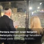 Netanyahu Hadiri Doa di Tembok Barat, Kunjungan Ben-Gvir ke Al-Aqsa Dikecam Arab Saudi